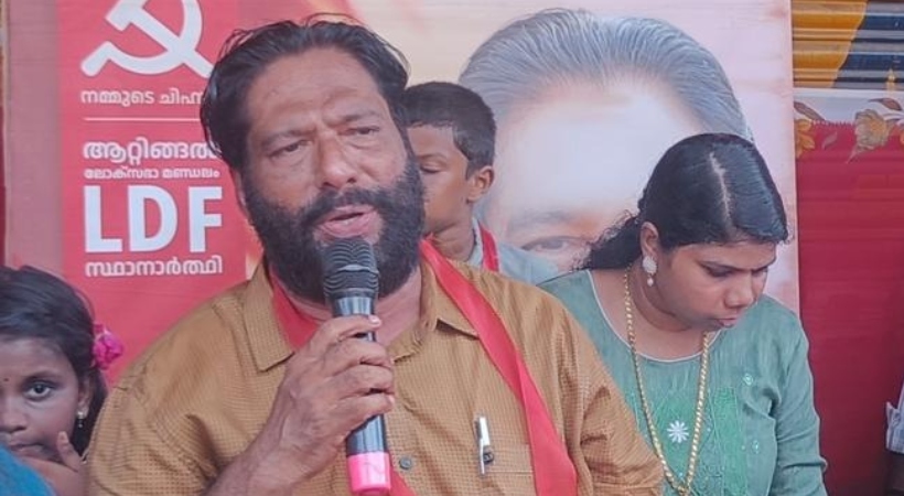 v joy against adoor prakash