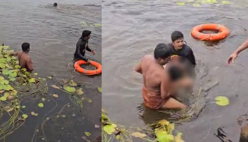 14 Year old boy drowned river Kasaragod