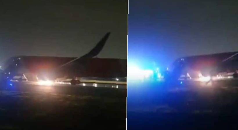 Bengaluru-Kochi Air India Express emergency landing due to fire
