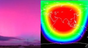 northern lights in india