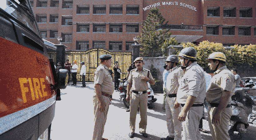 Bomb threat at 50 Delhi schools is fake