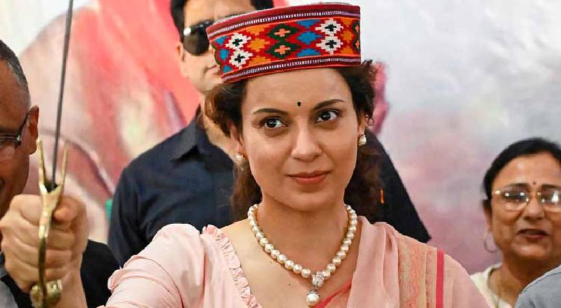 Trolls against Kangana Ranaut for criticizing her own party leader