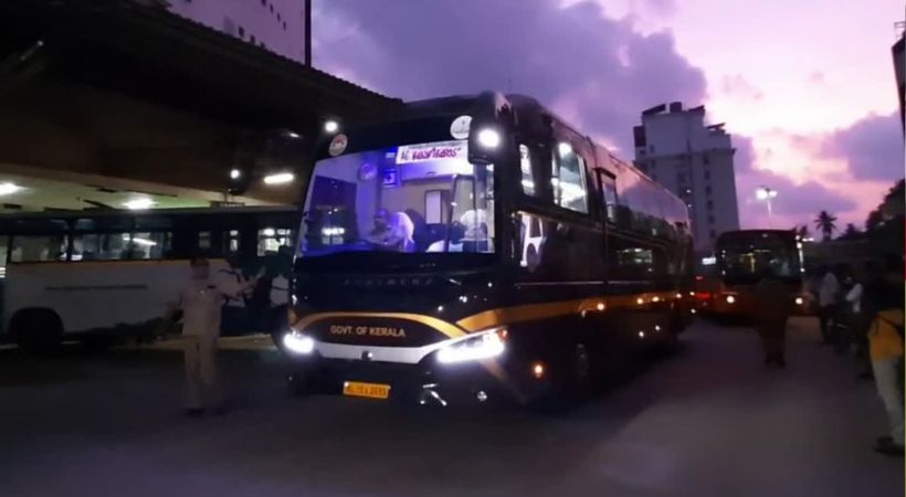 Ksrtc garuda premium service started from TVM to Kozhikode