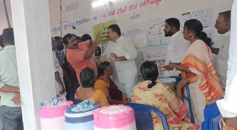 Violence in Andhra Pradesh and Bengal during polls
