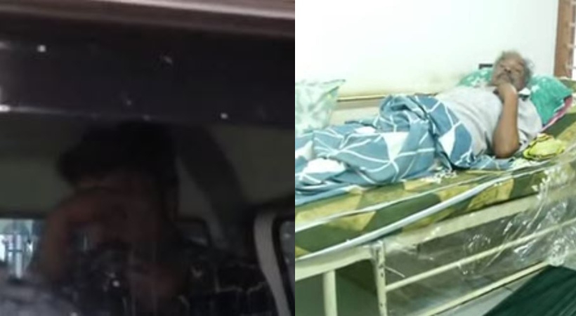 Police arrested son who abandoned bedridden father