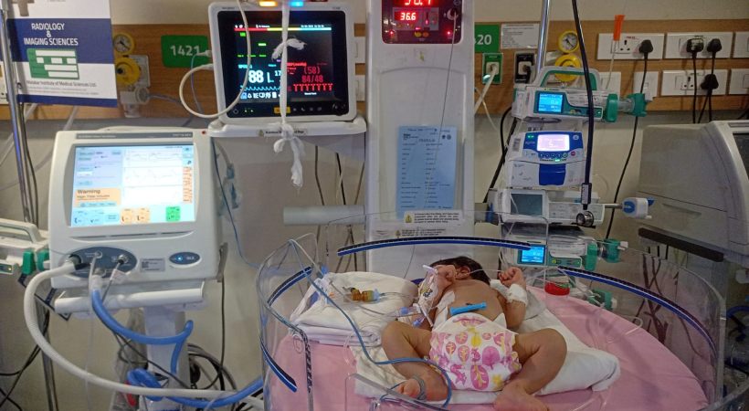 newborn baby seeks financial aid for heart surgery