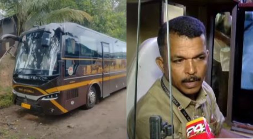 Navakerala bus's door complaint on its first journey