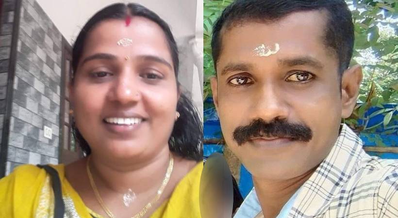 Wife was stabbed to death cherthala husband rajesh arrested