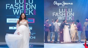 Indrans, Amala Paul and asif ali participated in Lulu Fashion week 2024