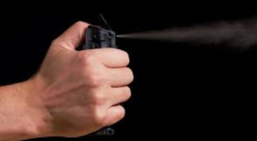 pepper spray attack in Changanassery