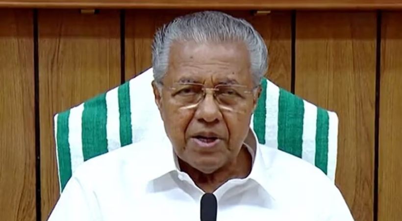 cm pinarayi vijayan fb post amid heavy rain in kerala