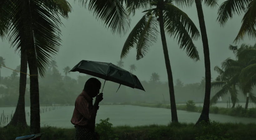 rain today yellow alert