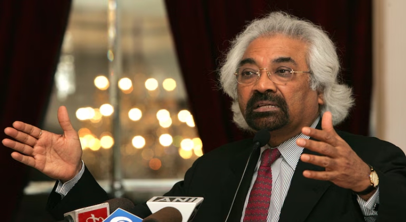 sam pitroda congress resigned