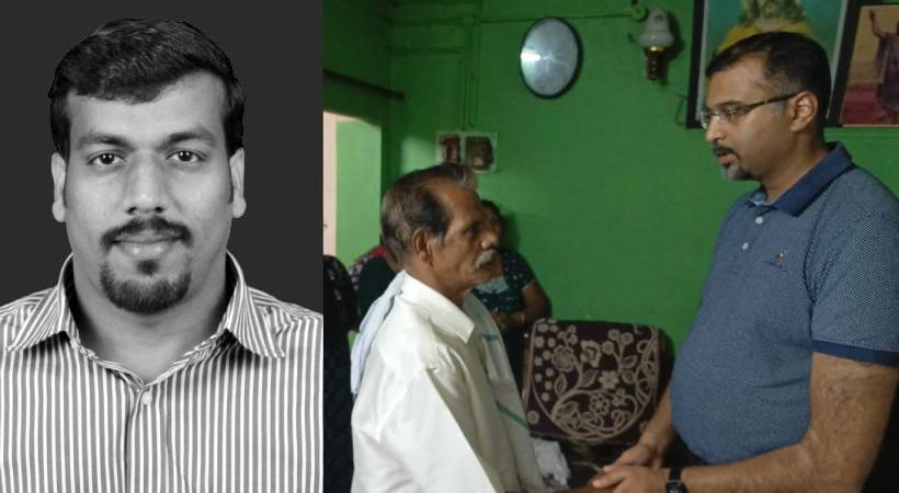 NBTC handed over 8 lakh check to Thomas' family who died in Kuwait fire
