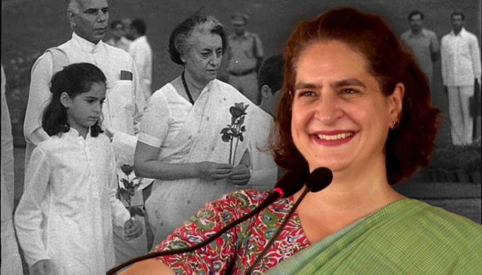 Priyanka Gandhi, Indira Gandhi