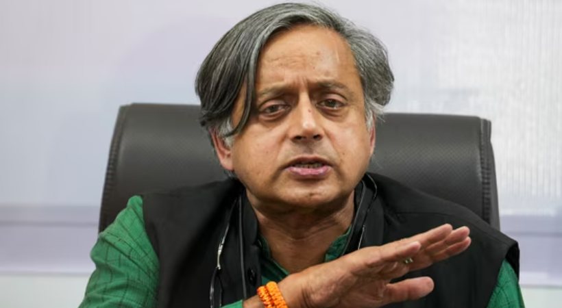 shashi tharoor on indian express interview