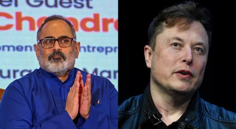 Rajeev Chandrasekhar counters Elon Musk’s criticism over EVM