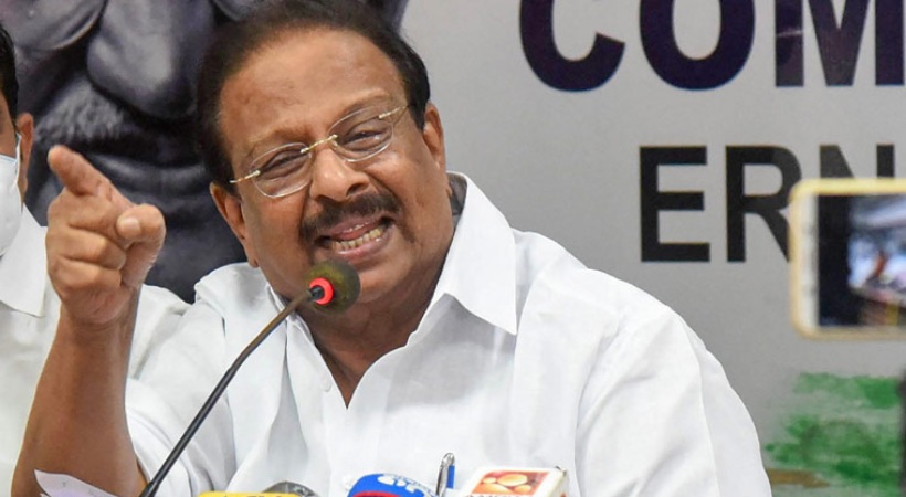 K Sudhakaran controversial statement in Bomb blast eranholi