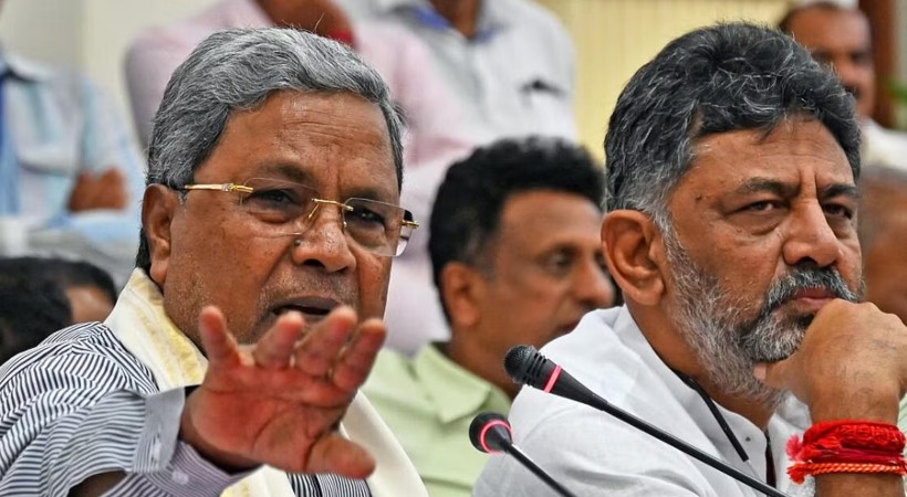 make way for DK Shivakumar as Karnataka CM Vokkaliga seer to Siddaramaiah