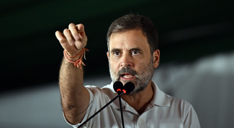 Rahul Gandhi congratulated Om Birla on being elected the Speaker of 18th Lok Sabha