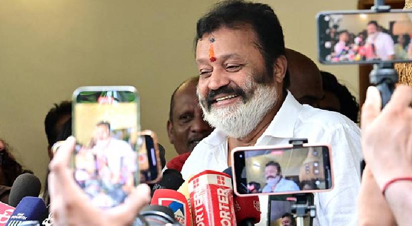 Suresh Gopi's first Kerala visit after becoming Union Minister of state