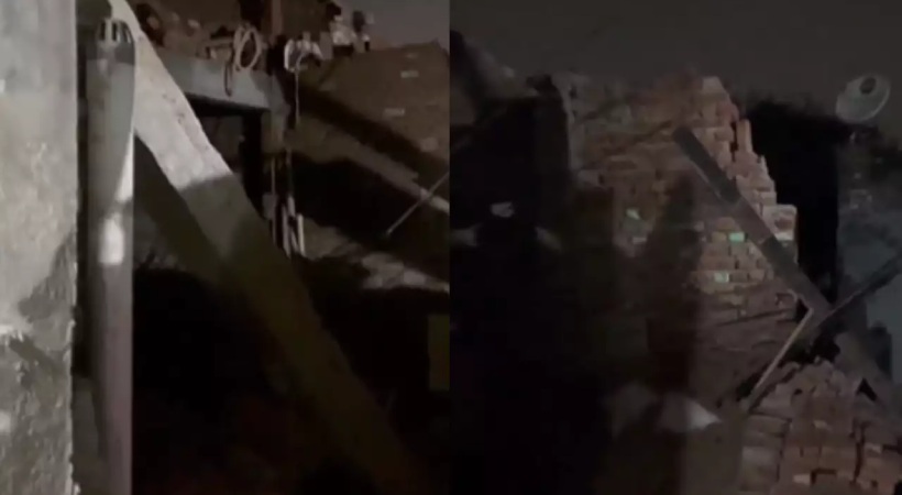 greater noida 3 children killed as under construction house wall collapses