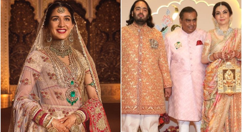 Anant Ambani and Radhika Merchant Wedding photos
