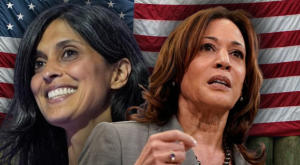 Usha Vance, Kamala Harris