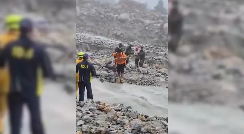 Two Pilgrims Washed Away As Temporary Bridge Collapses In Uttarakhand