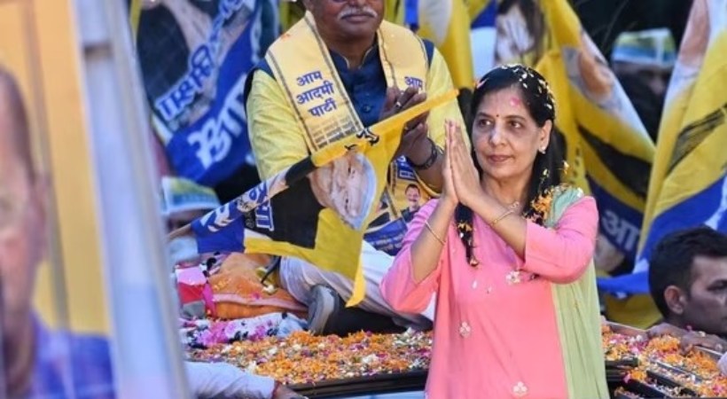 Haryana elections Sunita Kejriwal to announce Kejriwal's guarantee today