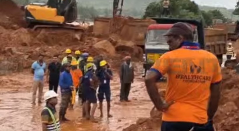 shirur rescue No lorry at both places signaled during metal detector check