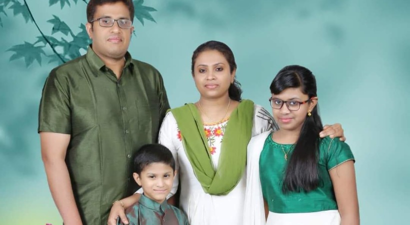 Fire accident in Kuwait Malayali family died