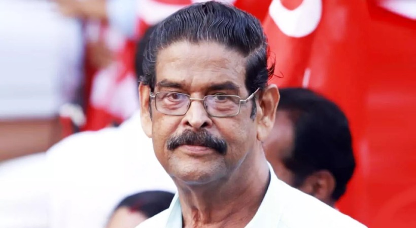 KK Sivaraman was removed from the post of Idukki LDF District Convener