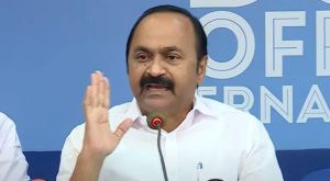 V d satheeshan was absent in thiruvananthapuram dcc executive meeting