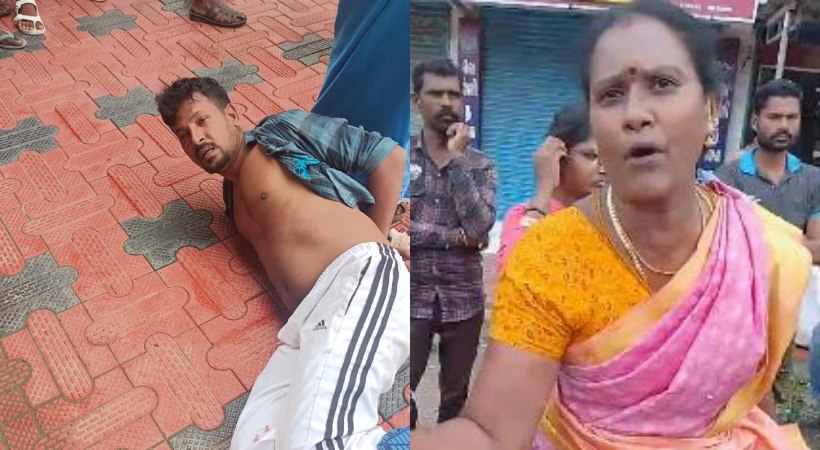 women attacked vlogger in palakkad