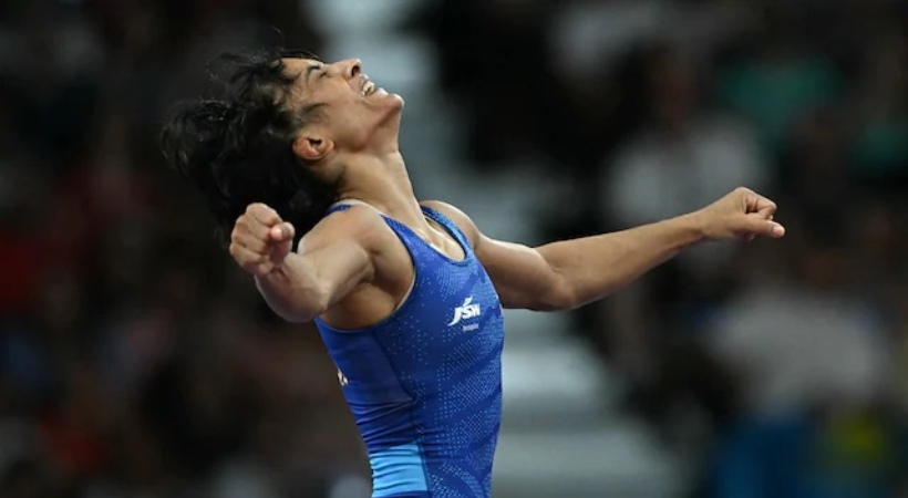 Vinesh Phogat confirms medal for India at Paris Olympics