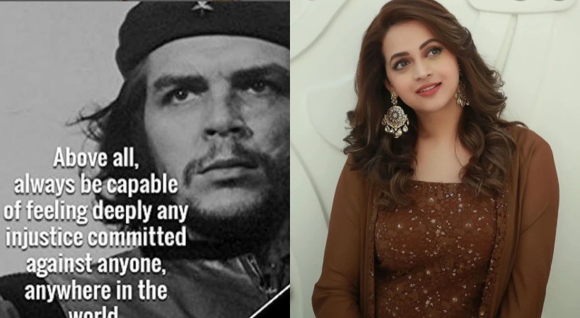 bhavana instagram post quoting Che Guevara