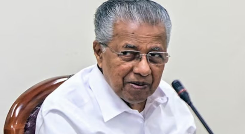 CM Pinarayi vijayan against union railway minister's claim on sabari project