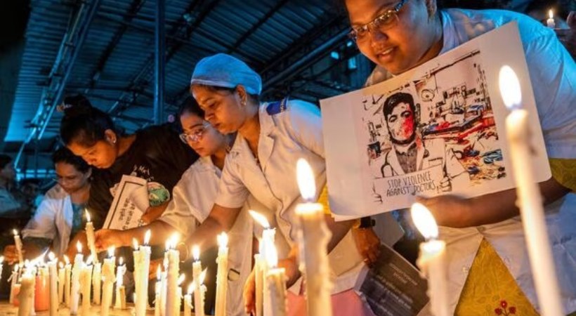 IMA protest today in Kolkata Doctor rape case