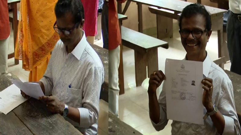 Actor Indrans wrote the 7th class equivalency exam