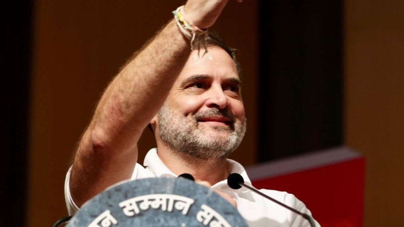 Rahul Gandhi on caste census