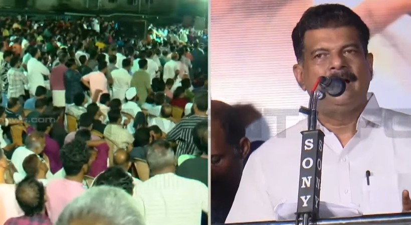 P V anvar against Pinarayi vijayan Nilambur