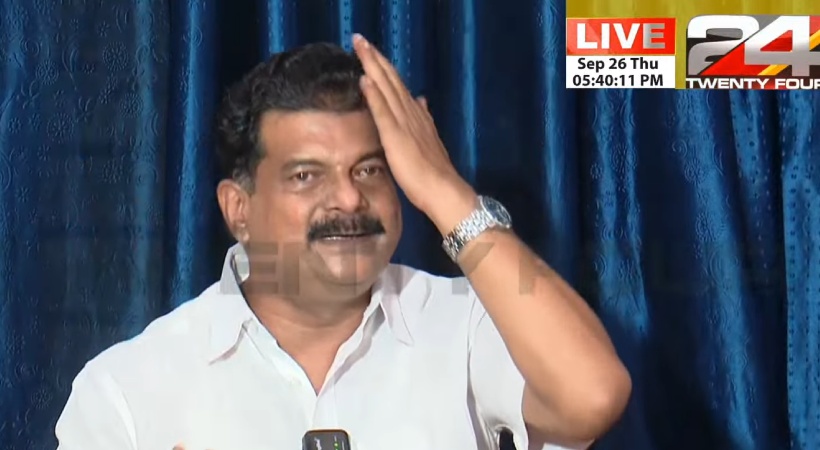p v anvar press meet anvar on thrissur pooram controversy