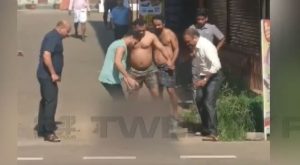 conflict in Bar at Thrissur Mala