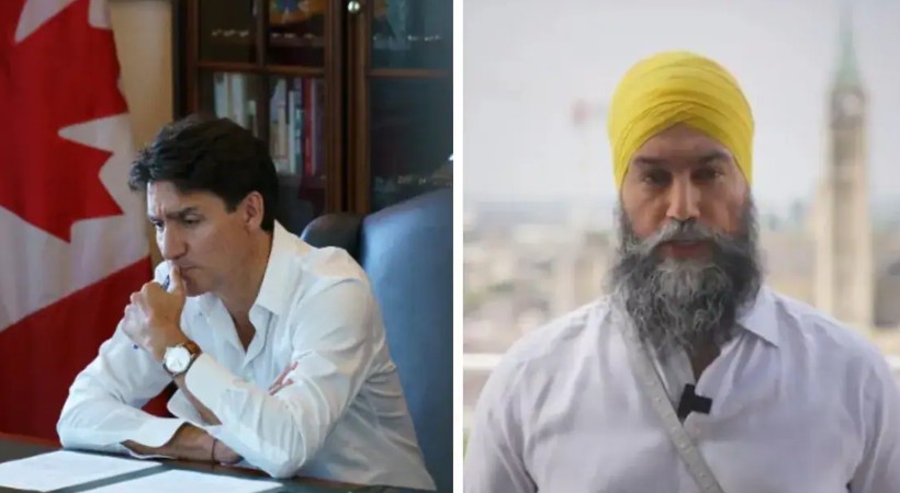 Setback For Canada's Trudeau As Key Ally Jagmeet Singh Pulls Support