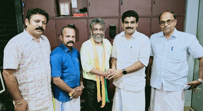 Music director Mohan Sithara has joined BJP