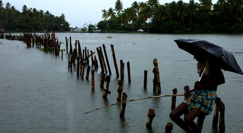 kerala rains yellow alert in three districts