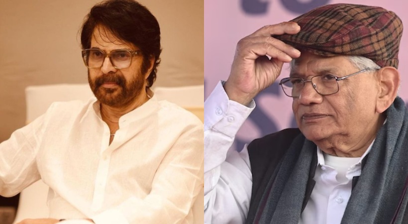 Mammootty condoles demise of Sitaram Yechury