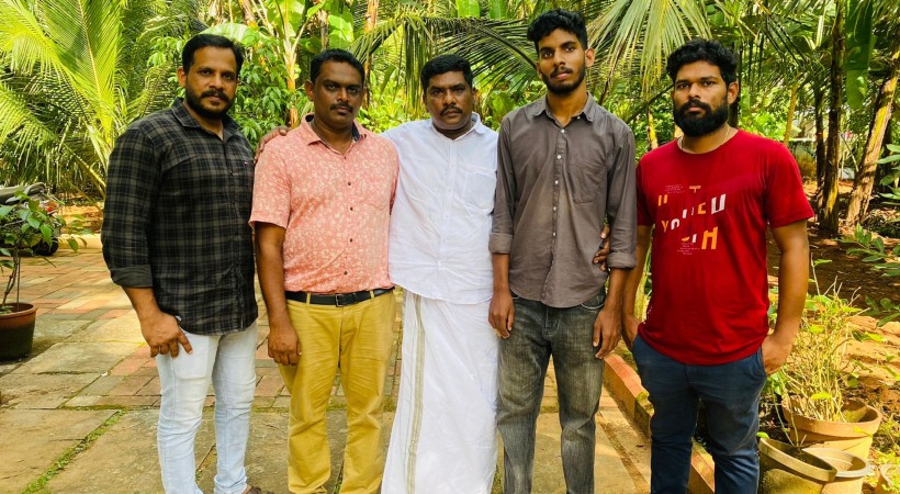 Lorry owner manaf visited arjun's house