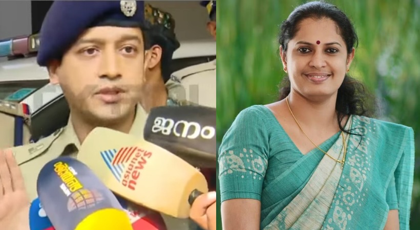Kannur city police commissioner about P P divya's arrest